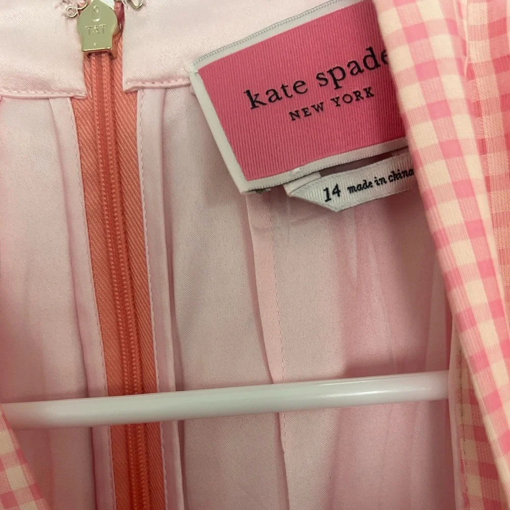 Kate Spade Gingham Burnout Dress - Picture 4 of 4